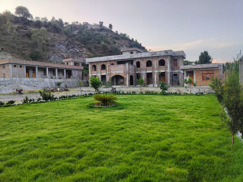 Main Building Under Construction